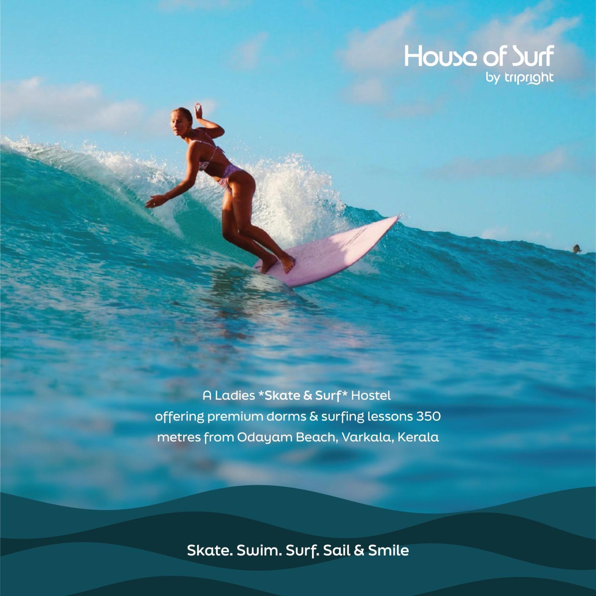 House Of Surf Hostel For Women バルカラ エクステリア 写真